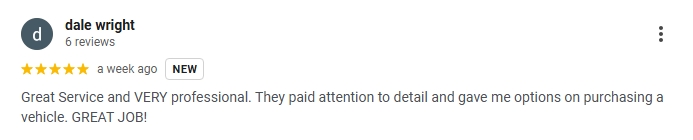 Google review screenshot 2 for Pre Purchase Inspection LLC